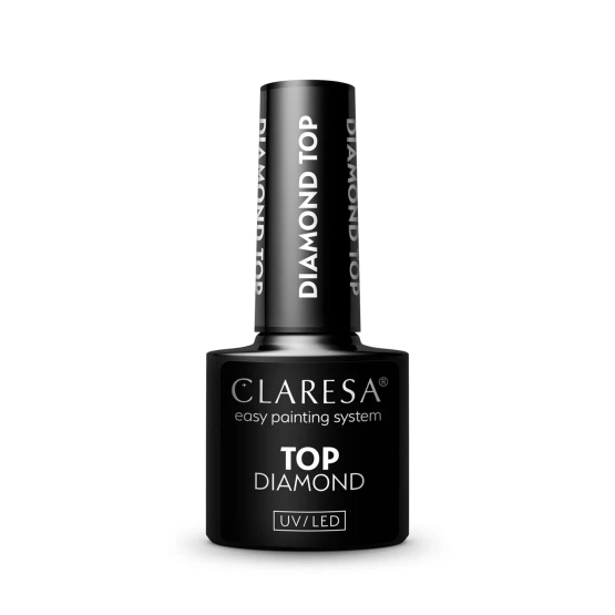 CLARESA TOP DIAMOND NO WIPE Top hybrydowy UV/LED