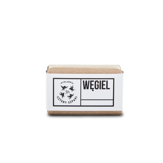 CZTERY SZPAKI Mydło Węgiel