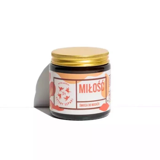 CZTERY SZPAKI Świeca do masażu Miłość
