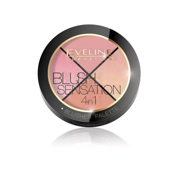Eveline Cosmetics Blush Sensation Paleta róży do twarzy