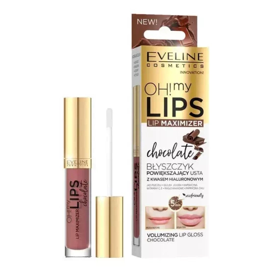 EVELINE COSMETICS Oh! My Lips Błyszczyk powiększający usta z kwasem hialuronowym