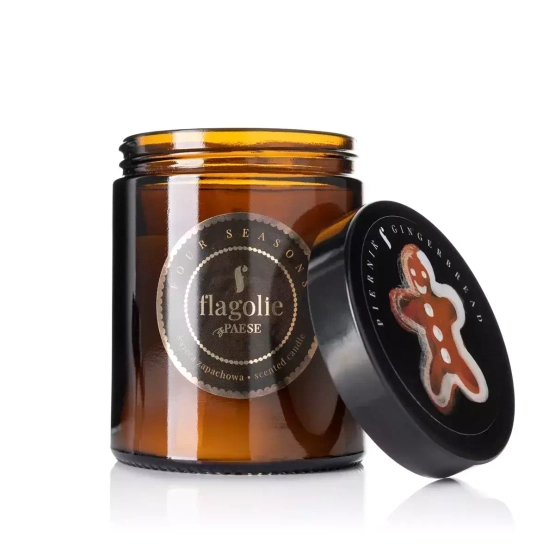 FLAGOLIE Sojowa świeca zapachowa Piernik 120g