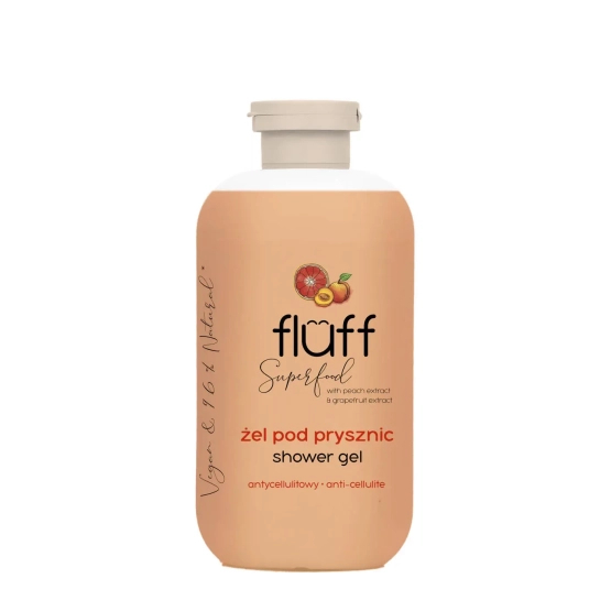 Fluff Superfood Żel pod prysznic - brzoskwinia i grejpfrut 500 ml