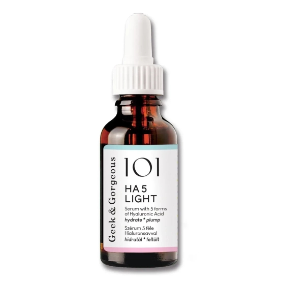 Geek&Gorgeous HA 5 Light serum z kwasem hialuronowym