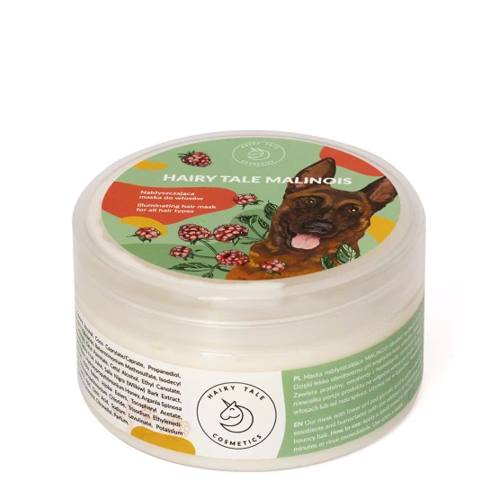 HAIRY TALE Malinois nabłyszczająca maska do włosów