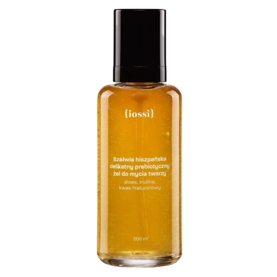 IOSSI Szałwia hiszpańska – delikatny prebiotyczny żel do mycia twarzy