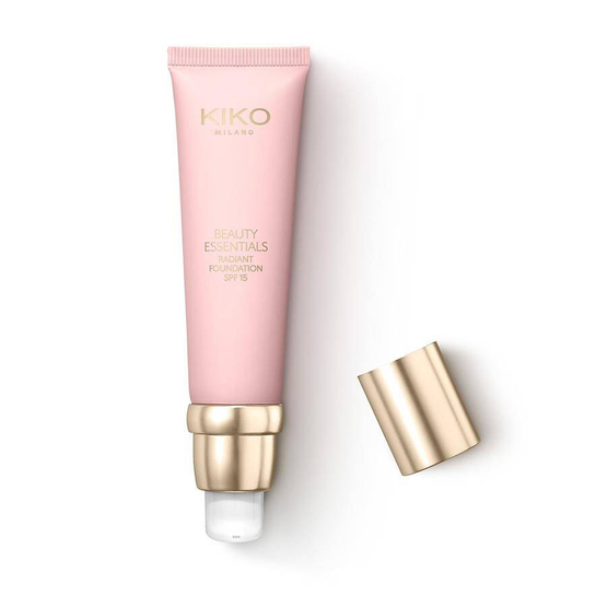 #4 Kiko Milano Beauty Essentials Radiant Foundation SPF15 nawilżający podkład w płynie