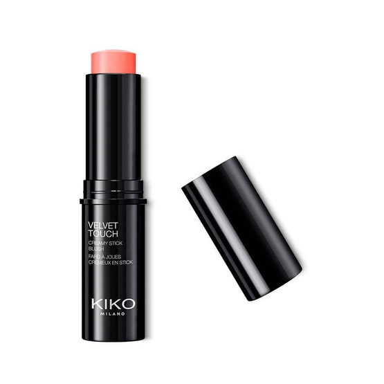 #2 Kiko Milano Velvet Touch Creamy Stick Blush kremowy róż w sztyfcie 03 Coral Rose
