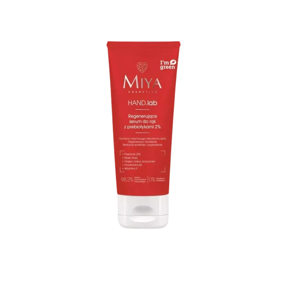 MIYA Hand.lab Regenerujące serum do dłoni z prebiotykami 2%