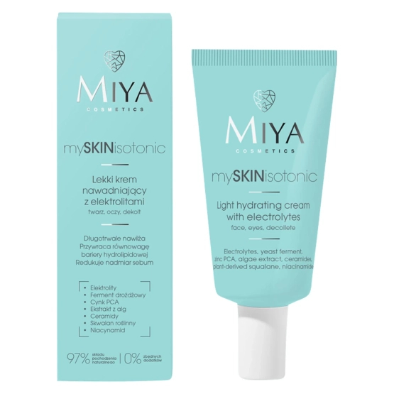 MIYA mySKINisotonic Lekki krem nawadniający z elektrolitami