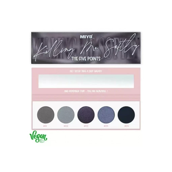 MIYO Five Points Palette Paleta cieni do powiek No. 14 Killing Me Softly