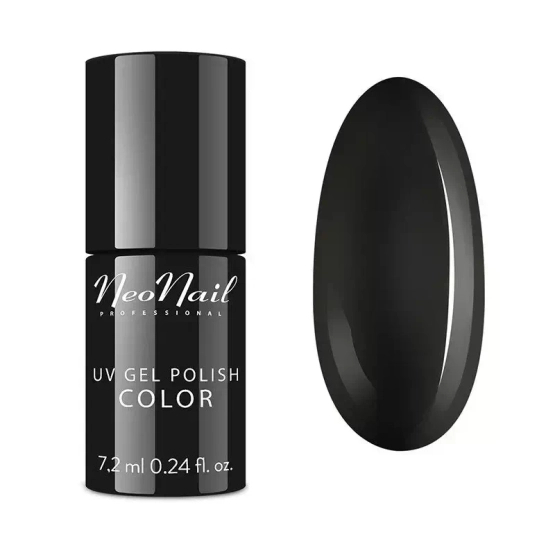 NEONAIL Grunge Lakier hybrydowy Pure Black