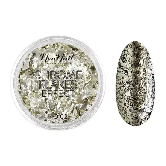 NEONAIL Pyłek Chrome Flakes Effect