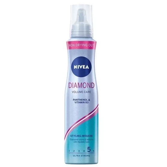 NIVEA Diamond Volume Care pianka do włosów 