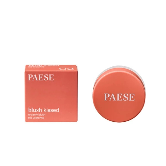 PAESE x Krzyszkowska Kremowy róż do twarzy Blush kissed 02