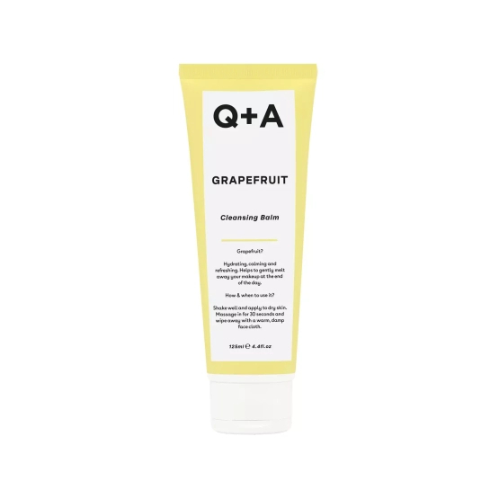 Q+A Grapefruit Cleansing Balm Balsam do mycia twarzy z Grejpfrutem