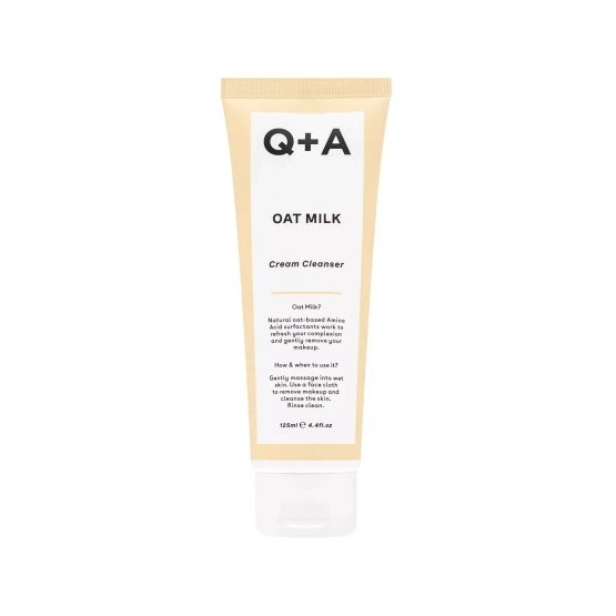 Q+A Oat Milk Cream Cleanser Kremowa emulsja myjąca z mlekiem owsianym