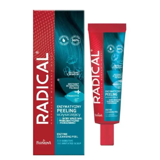 RADICAL Enzymatyczny peeling do skóry głowy wrażliwej