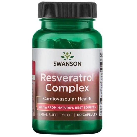 SWANSON Resweratrol Complex 60 kapsułek