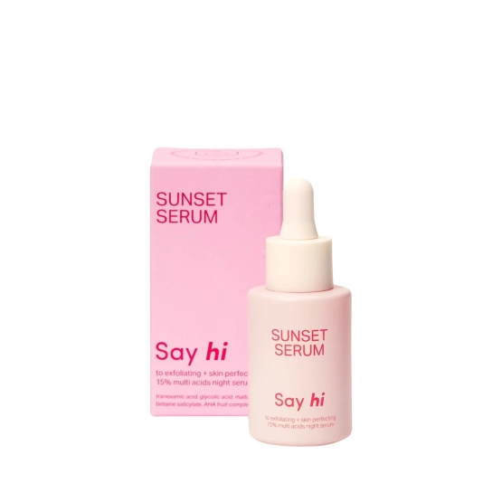 SAY HI SUNSET SERUM złuszczające serum z kwasami 15%