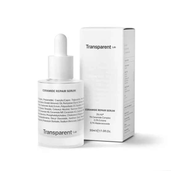 Transparent Lab CERAMIDE REPAIR SERUM – INTENSYWNIE REGENERUJĄCE SERUM Z CERAMIDAMI 30ml