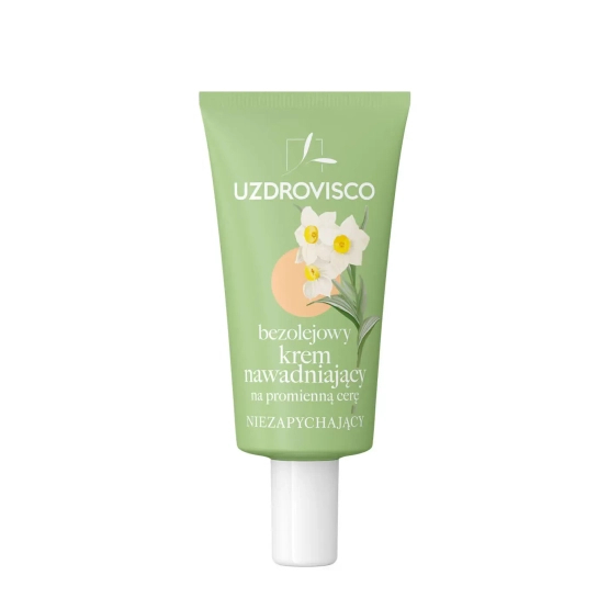 UZDROVISCO Bezolejowy krem nawadniający na promienną cerę