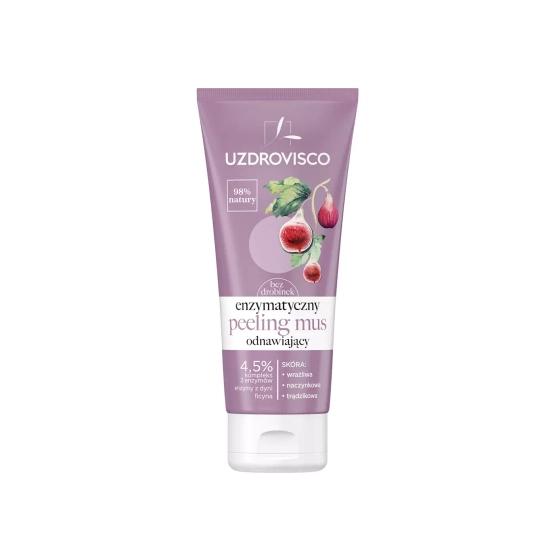 UZDROVISCO Enzymatyczny peeling mus odnawiający