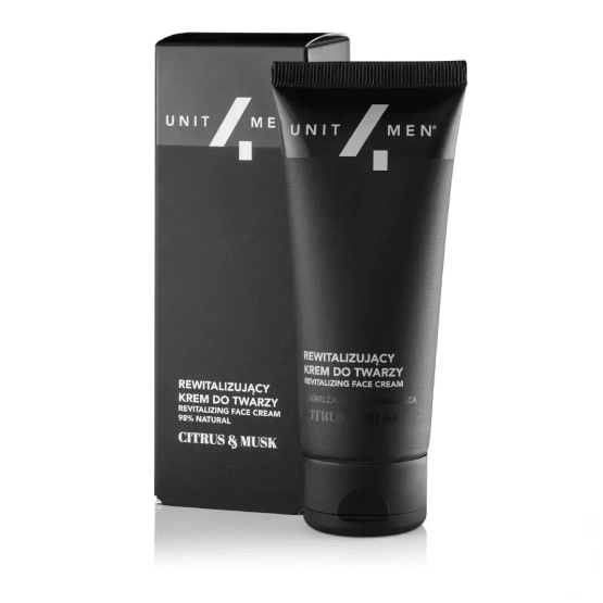 UNIT4MEN Rewitalizujący krem do twarzy CITRUS&MUSK