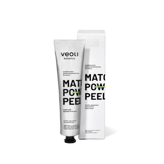 VEOLI BOTANICA Matcha Power Peel Multikwasowy peeling enzymatyczny