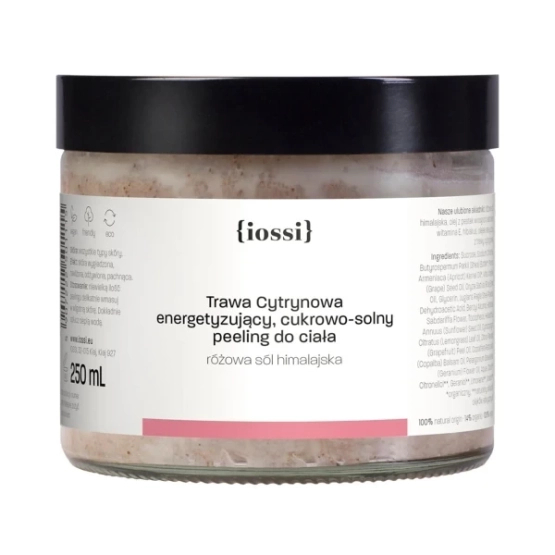 IOSSI Peeling do ciała Energetyzująca trawa cytrynowa 250 ml