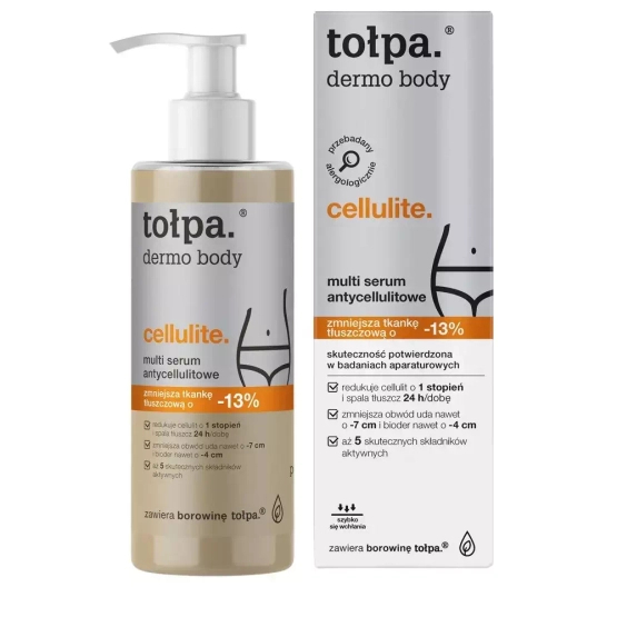TOŁPA. dermo body, cellulite. Multi serum antycellulitowe