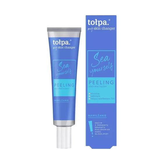 TOŁPA. my skin changer, sea yourself peeling enzymatyczny